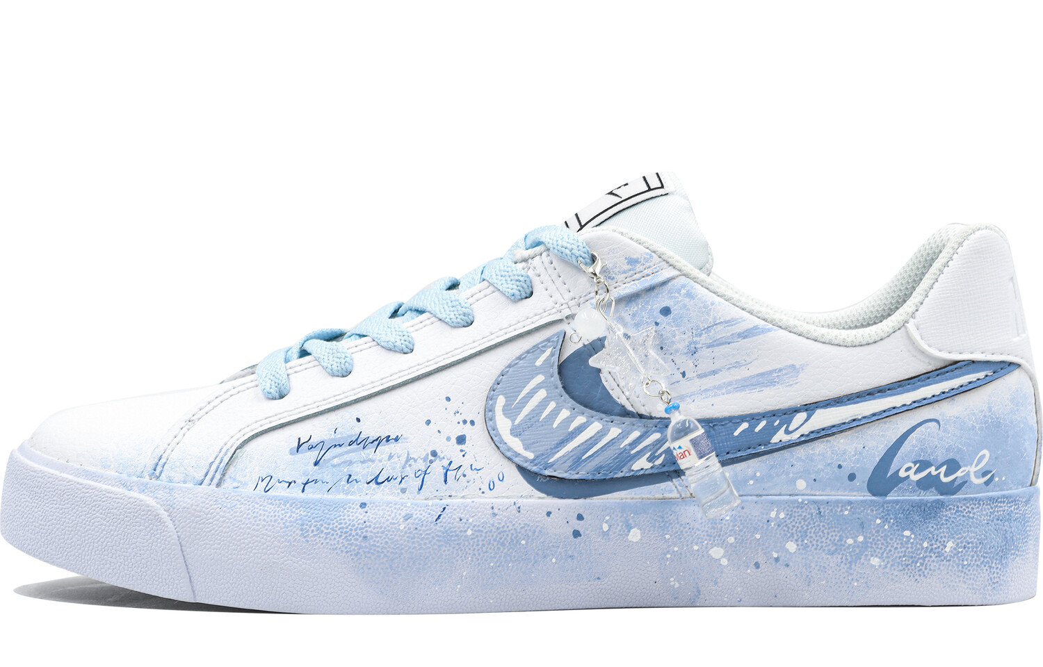 

Кроссовки Nike Court Royale Skateboarding Shoes Unisex Low-top Blue, синий