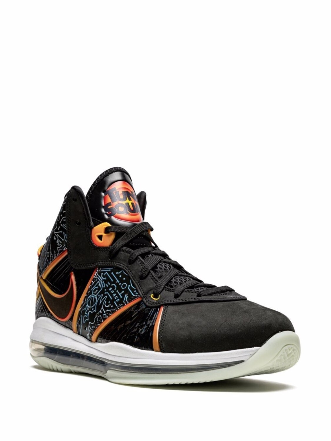 Nike кроссовки Lebron 8 Space Jam, черный — фото 2