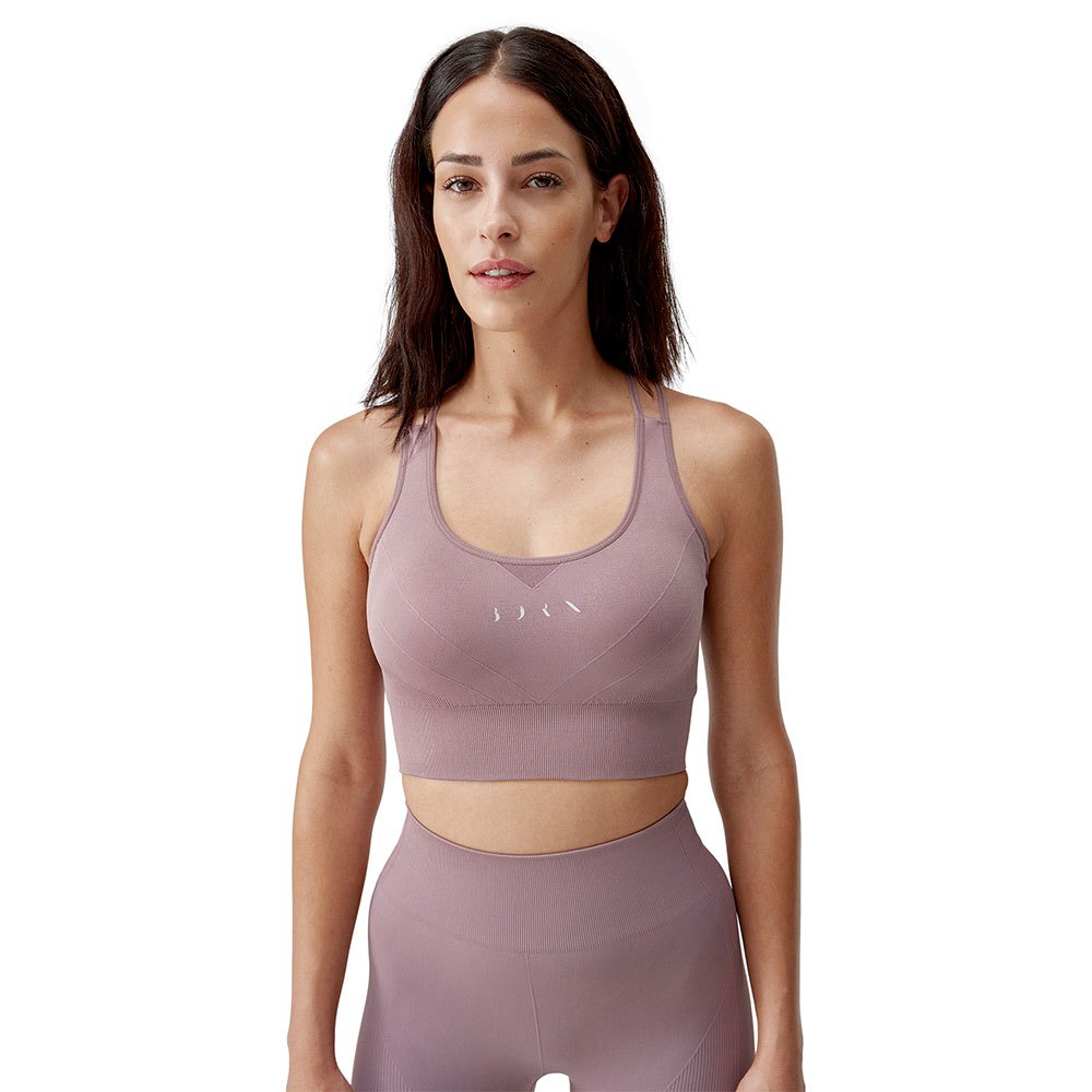 

Спортивный топ Born Living Yoga Keren Seamless, фиолетовый