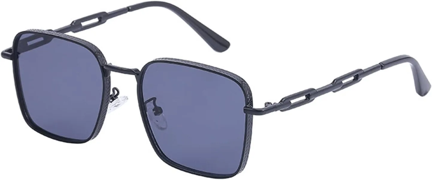 

Модные ретро-солнцезащитные очки в квадратной оправе для мужчин и женщин, идеально подходящие для отдыха на природе (Цвет: G, Размер: 1) MTZJH, One Color