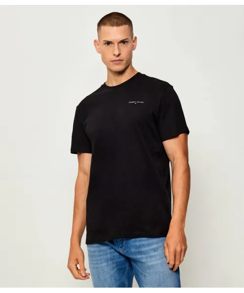 

Футболка Slim fit Tommy Jeans, черный