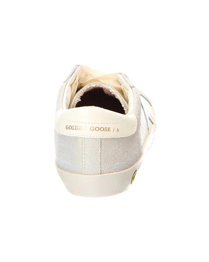 Кроссовки Golden Goose из кожи и замши, White — фото 3