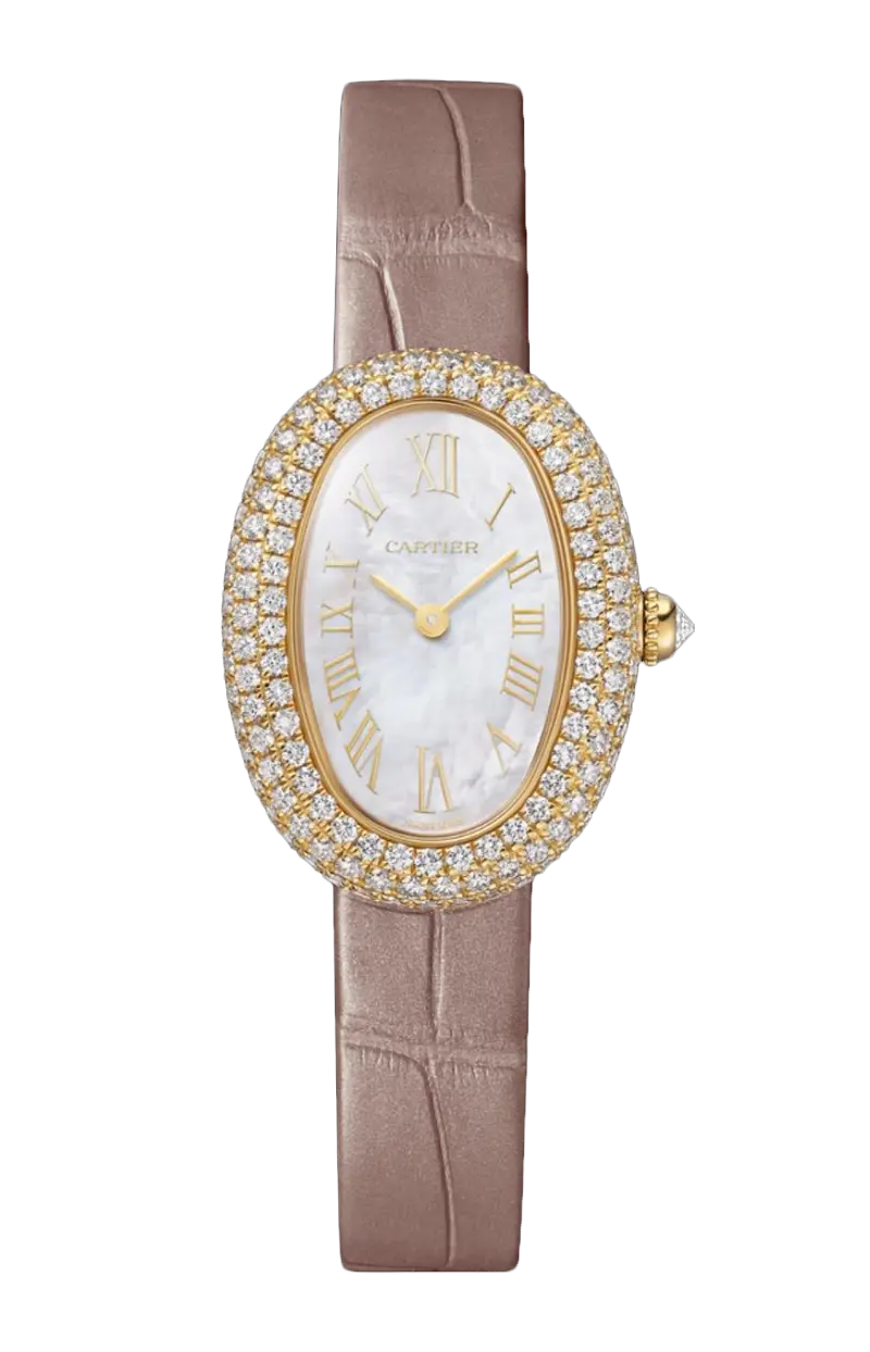 

Baignoire малая модель, желтое золото и бриллианты, кварц - wjba0048 CARTIER