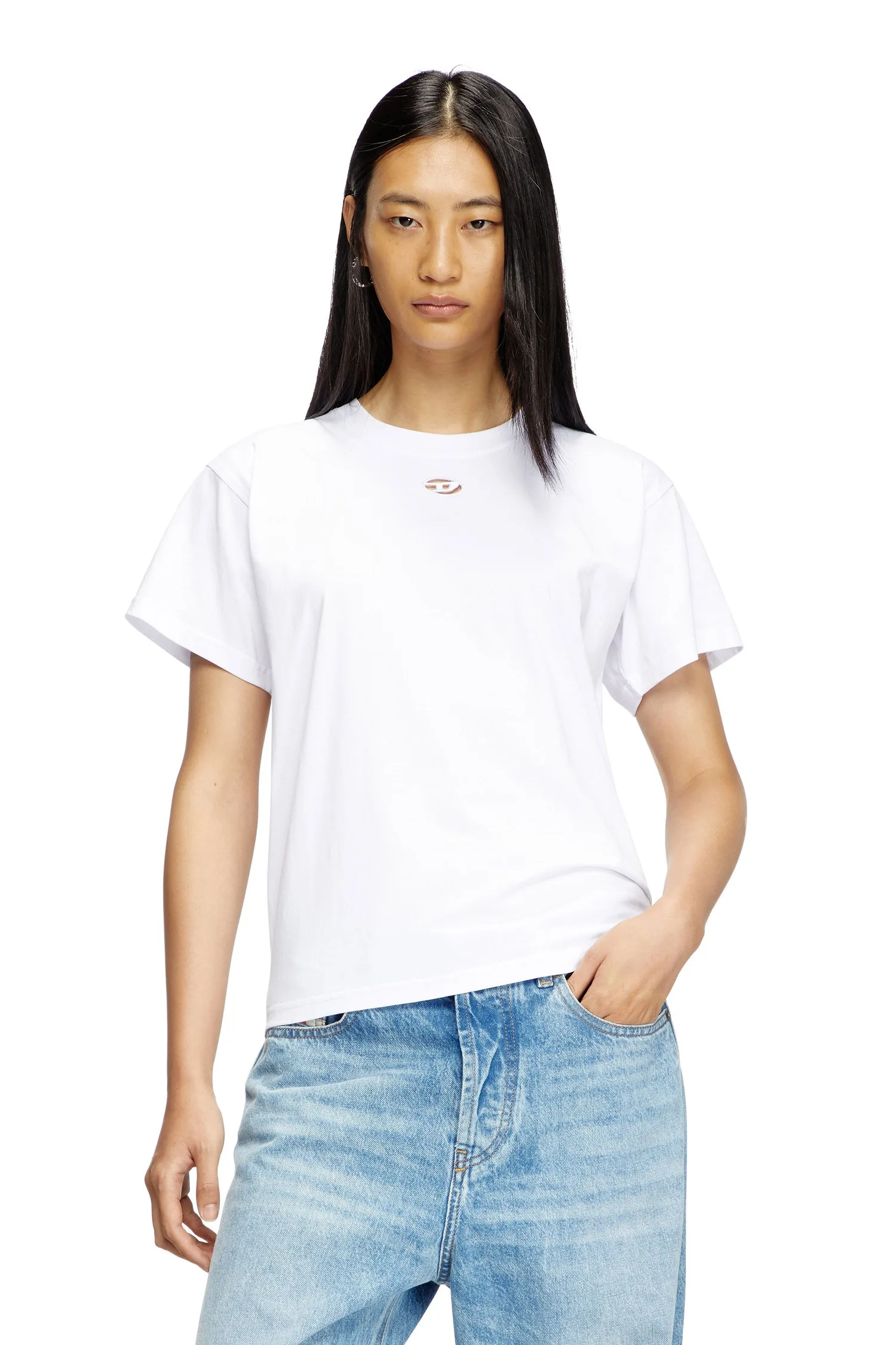 Женская футболка T-MAREY Diesel, white