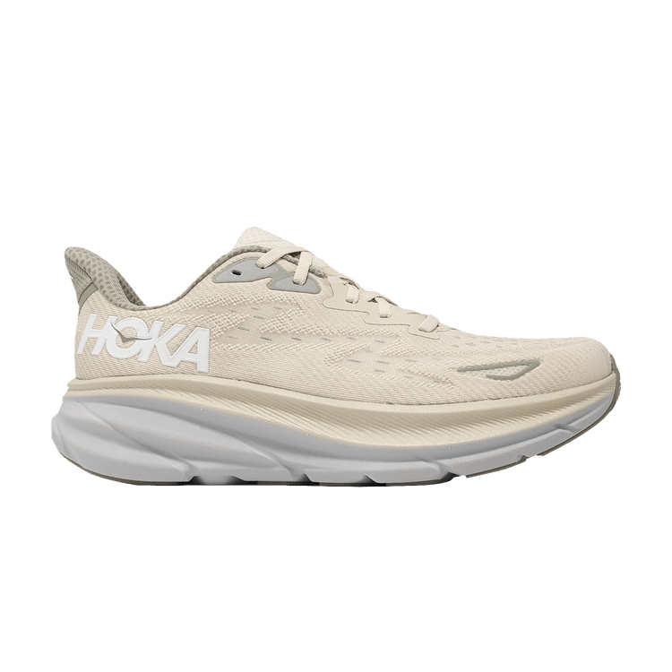 

Кроссовки Clifton 9 2E Wide 'Oat Milk', кремовый