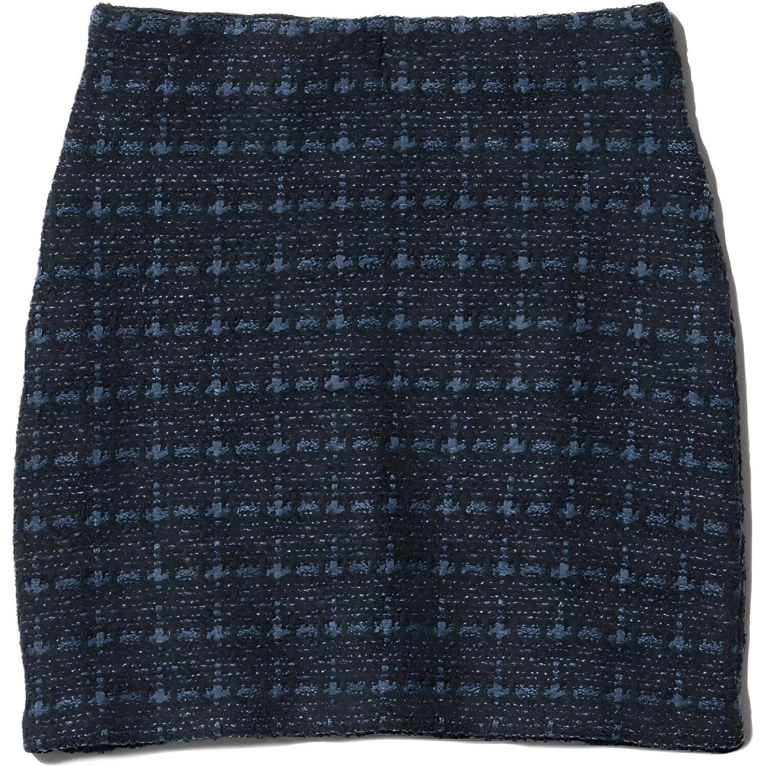 

UNIQLO Повседневная короткая юбка женская темно-синяя