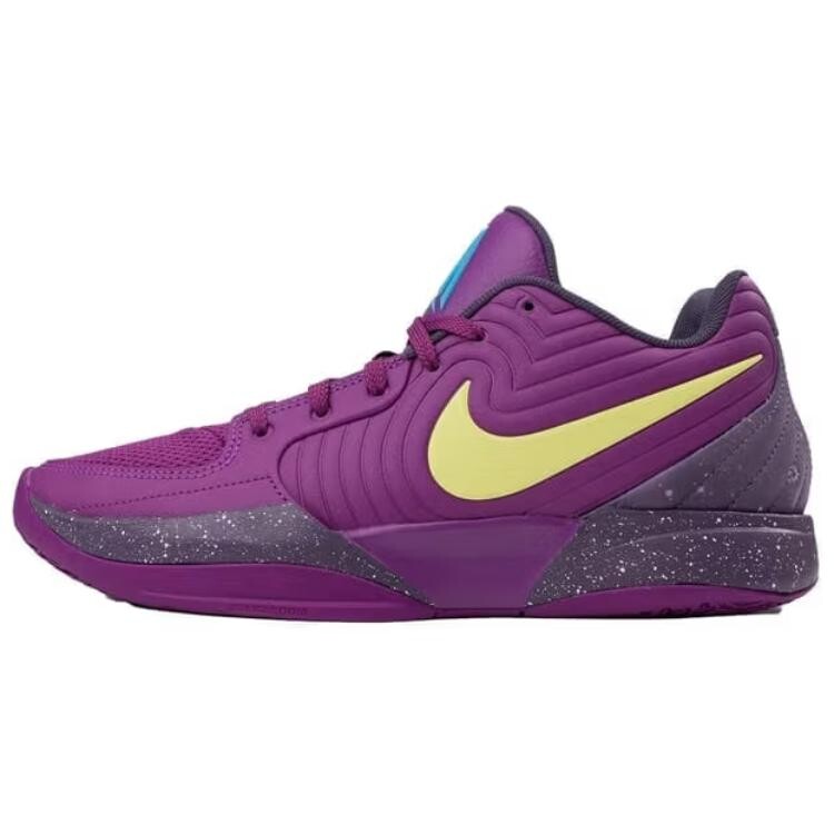 

Баскетбольные кроссовки мужские низкие фиолетовые Nike