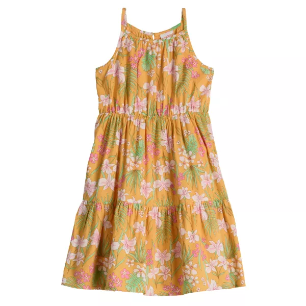 

Платье для девочек с ярусами Jumping Beans, цвет vintage tropical org