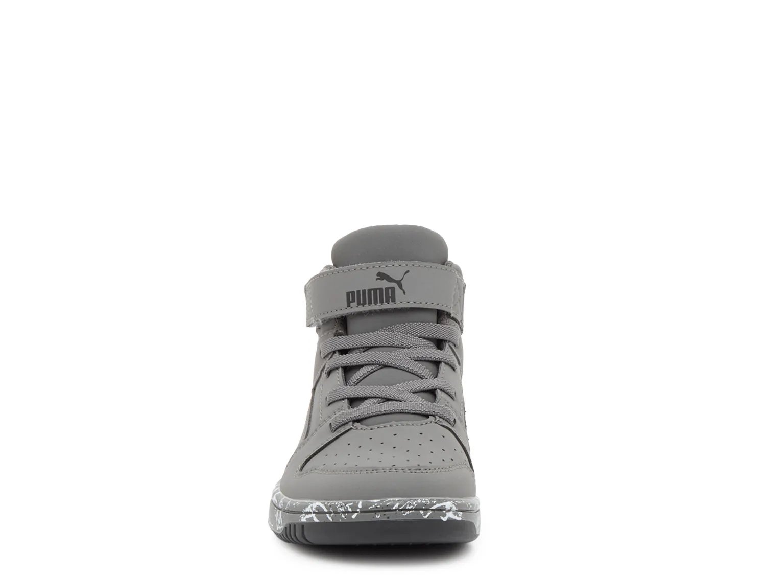 Кроссовки Puma Rebound Layup NBK MS V PS High-Top Sneaker - Kids', серый — фото 2