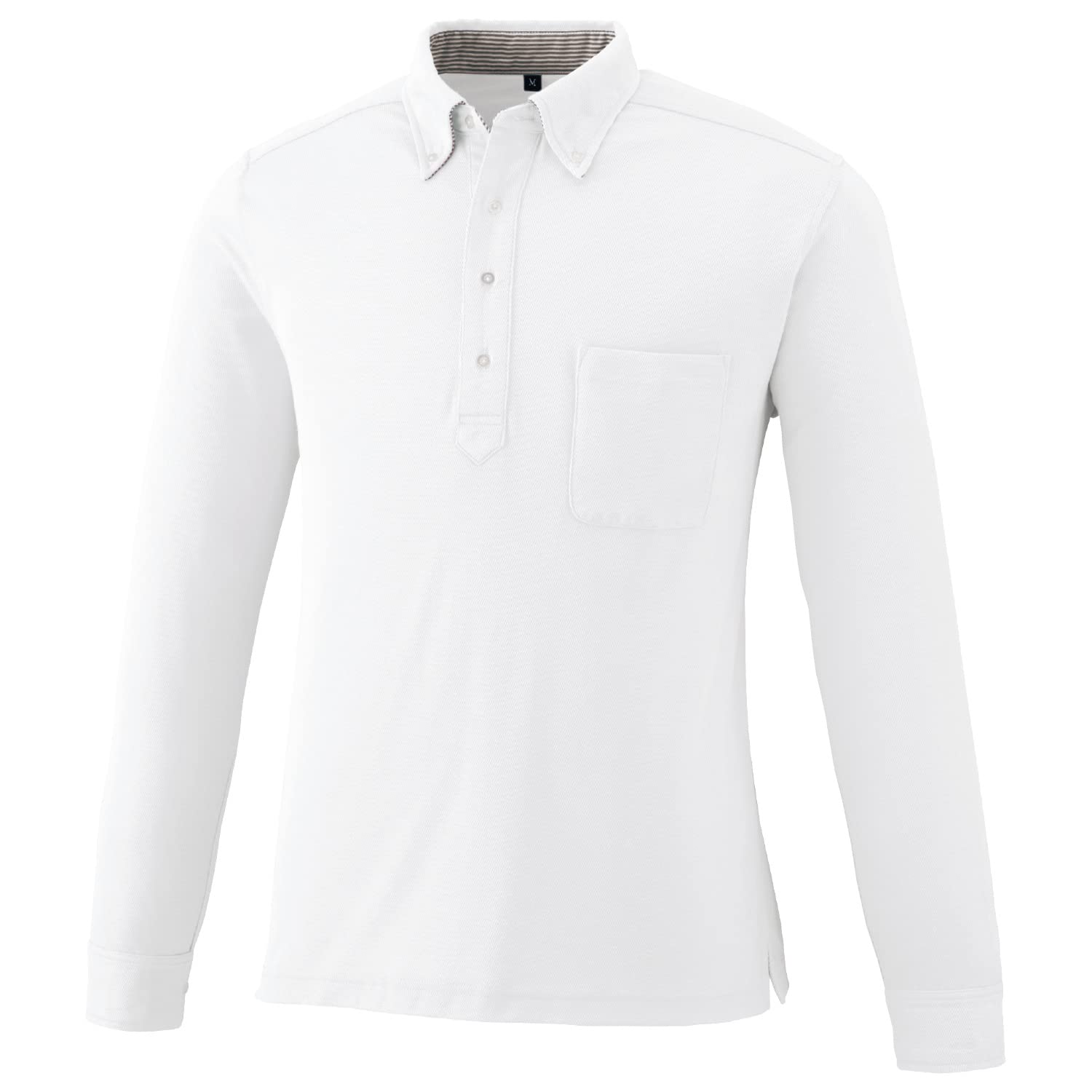 

Поло Oguraya POLOIZM 9030-90-4L DRY с длинными рукавами и пуговицами, белое, 4L Kokuraya