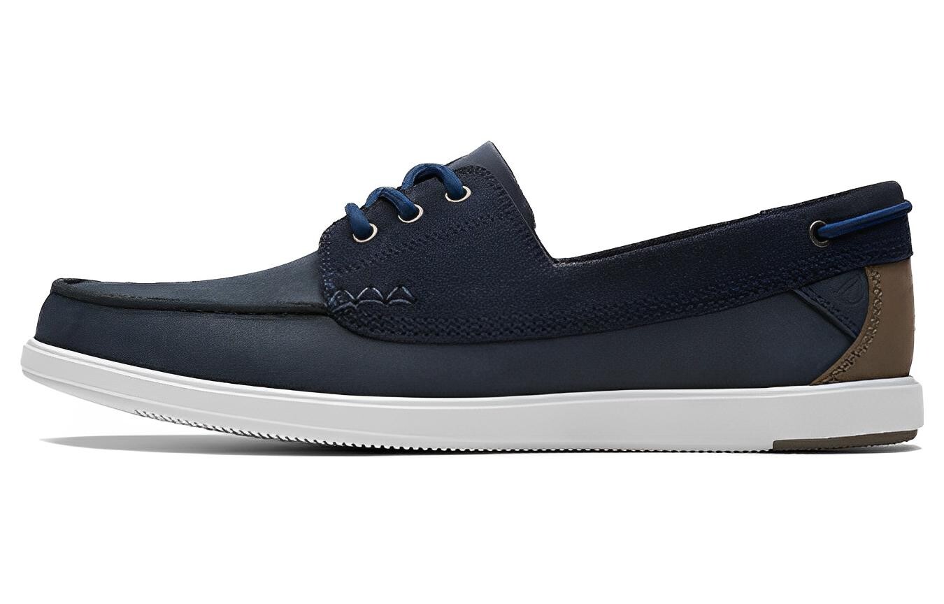 

Мужские повседневные мужские низкие темно-синие Clarks
