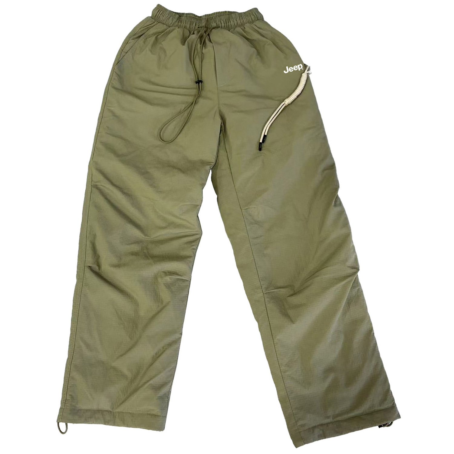 

Повседневные брюки Unisex Moderate Cuffed Jeep, серый зеленый