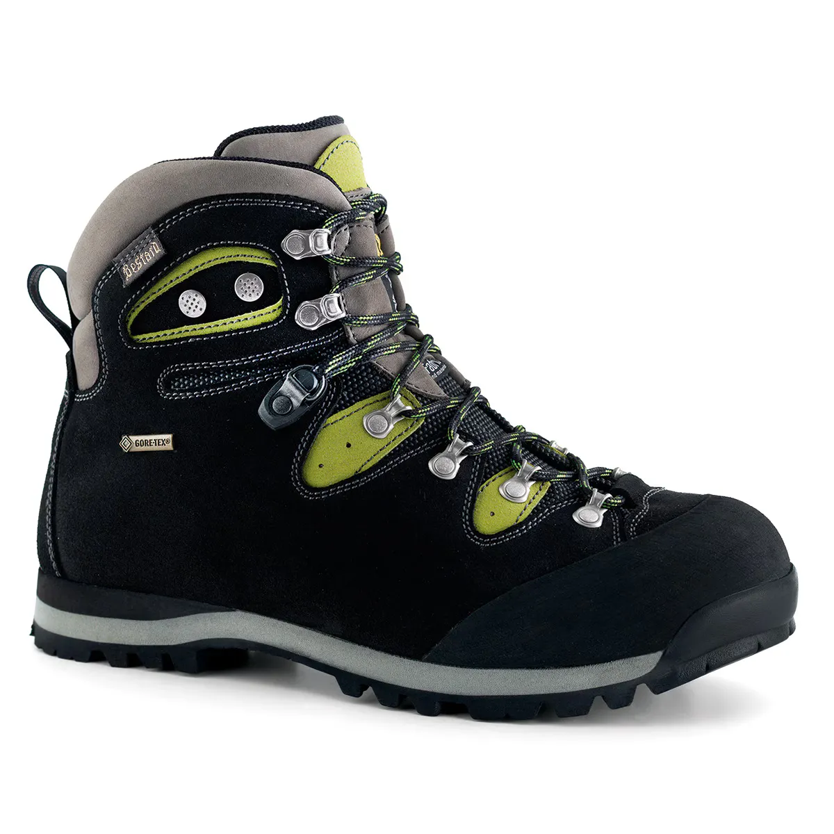 

Мужская трилогия Gore-Tex Bestard Горные ботинки, черный/зеленый