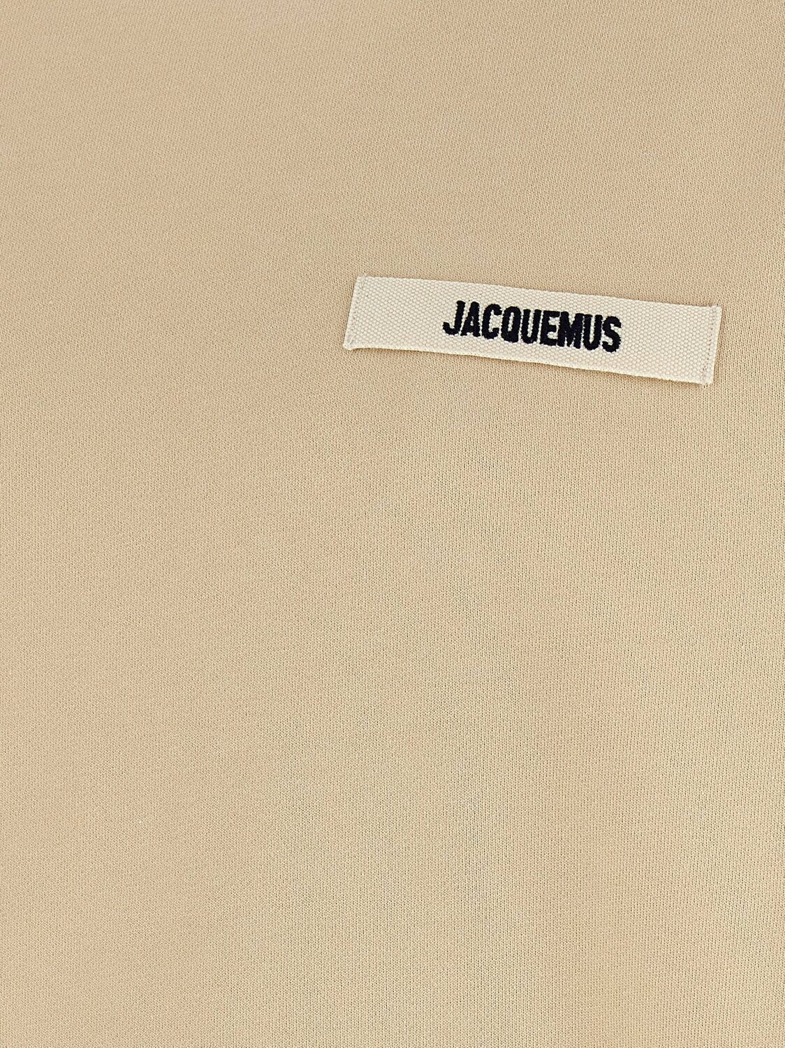 Свитшот «Le Sweatshirt Gros Grain» JACQUEMUS, бежевый — фото 4