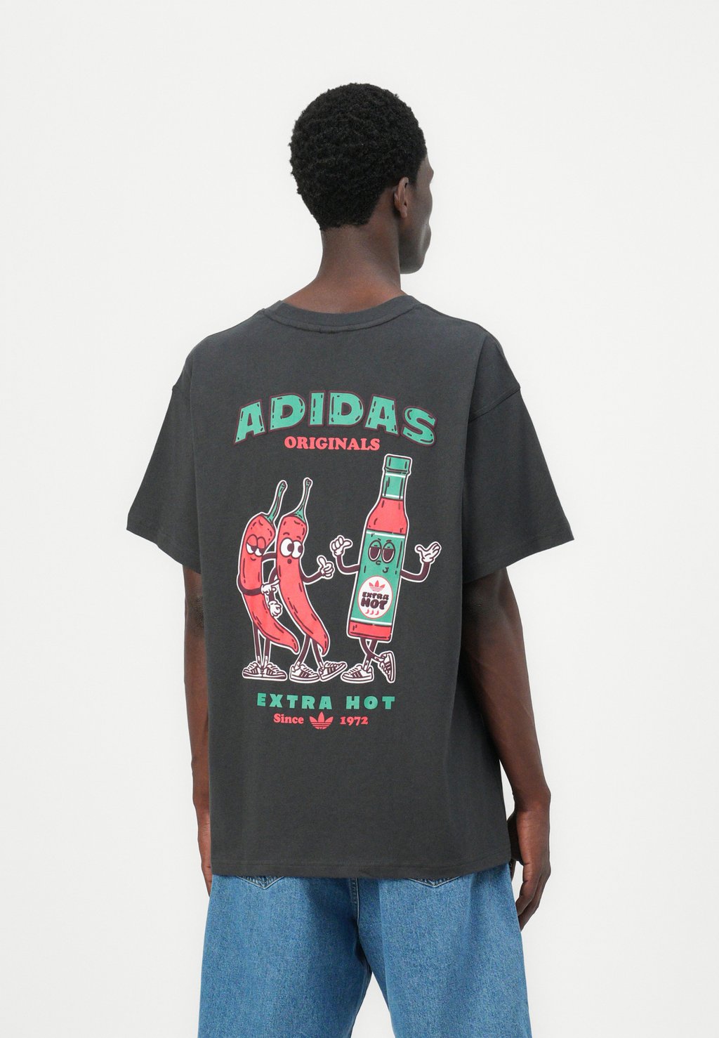 

Футболка с принтом CHILLI TEE UNISEX Adidas Originals, антрацит