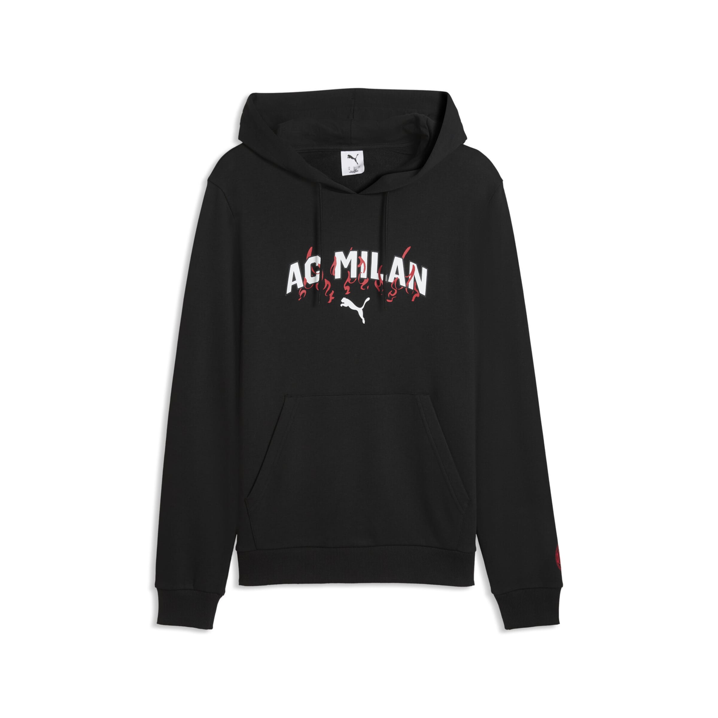 

PUMA Спортивный свитшот 'AC Milan' в черном цвете