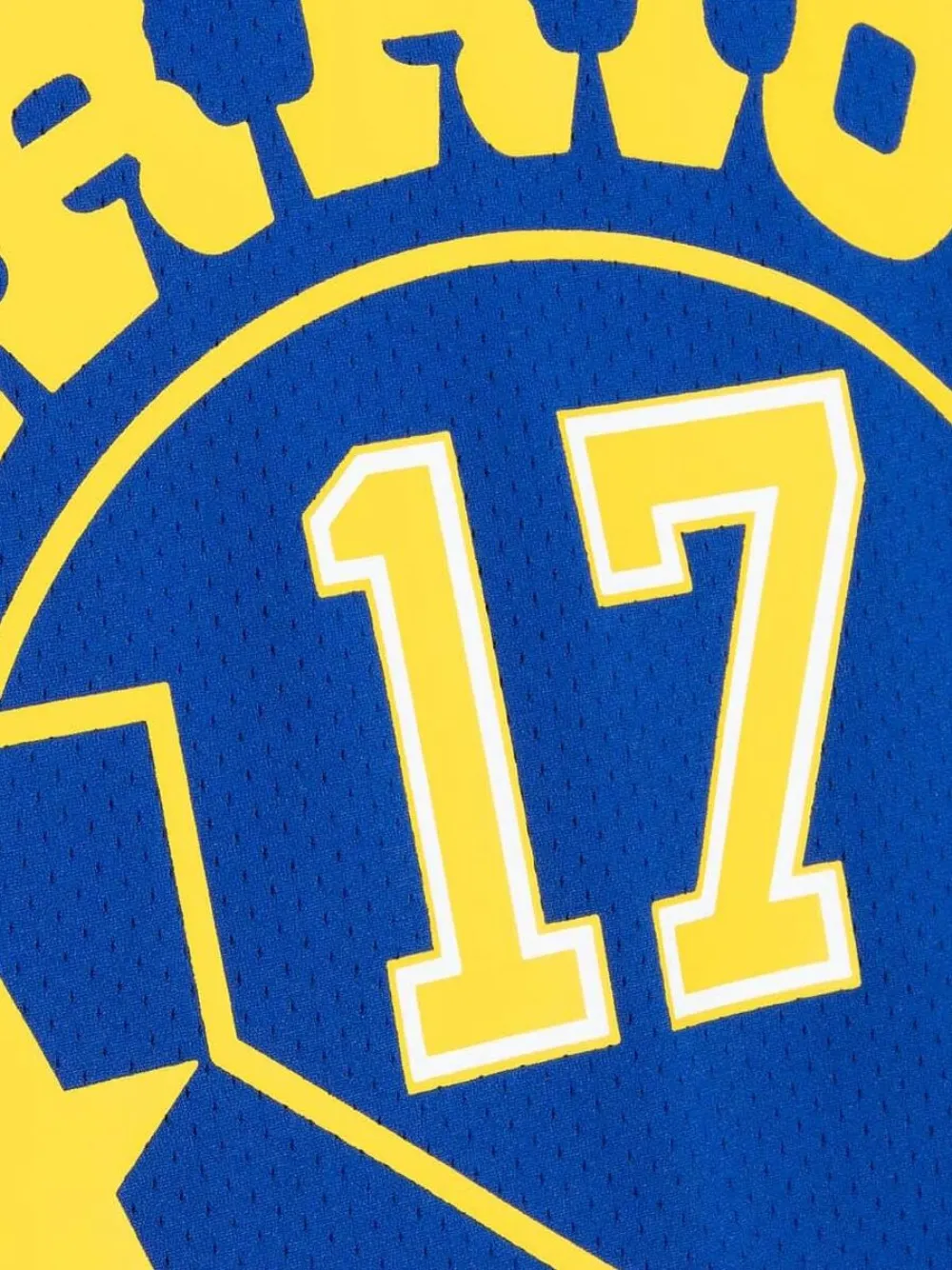 Кроссовки NBA Golden State Warriors 85 Chris Mullin Mitchell & Ness, синий — фото 2