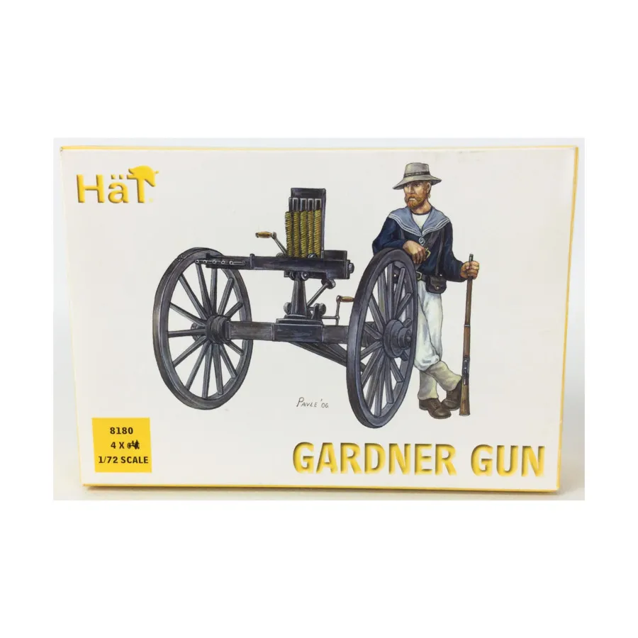 

Гарднер Пистолет, Historical Plastic Figures - Assorted (1:72) (Hat Industries)