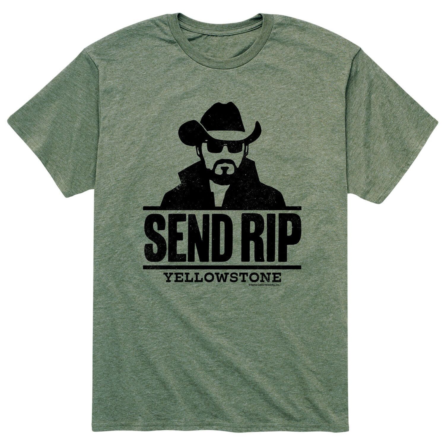 

Мужская футболка Yellowstone "Send Rip" Licensed Character