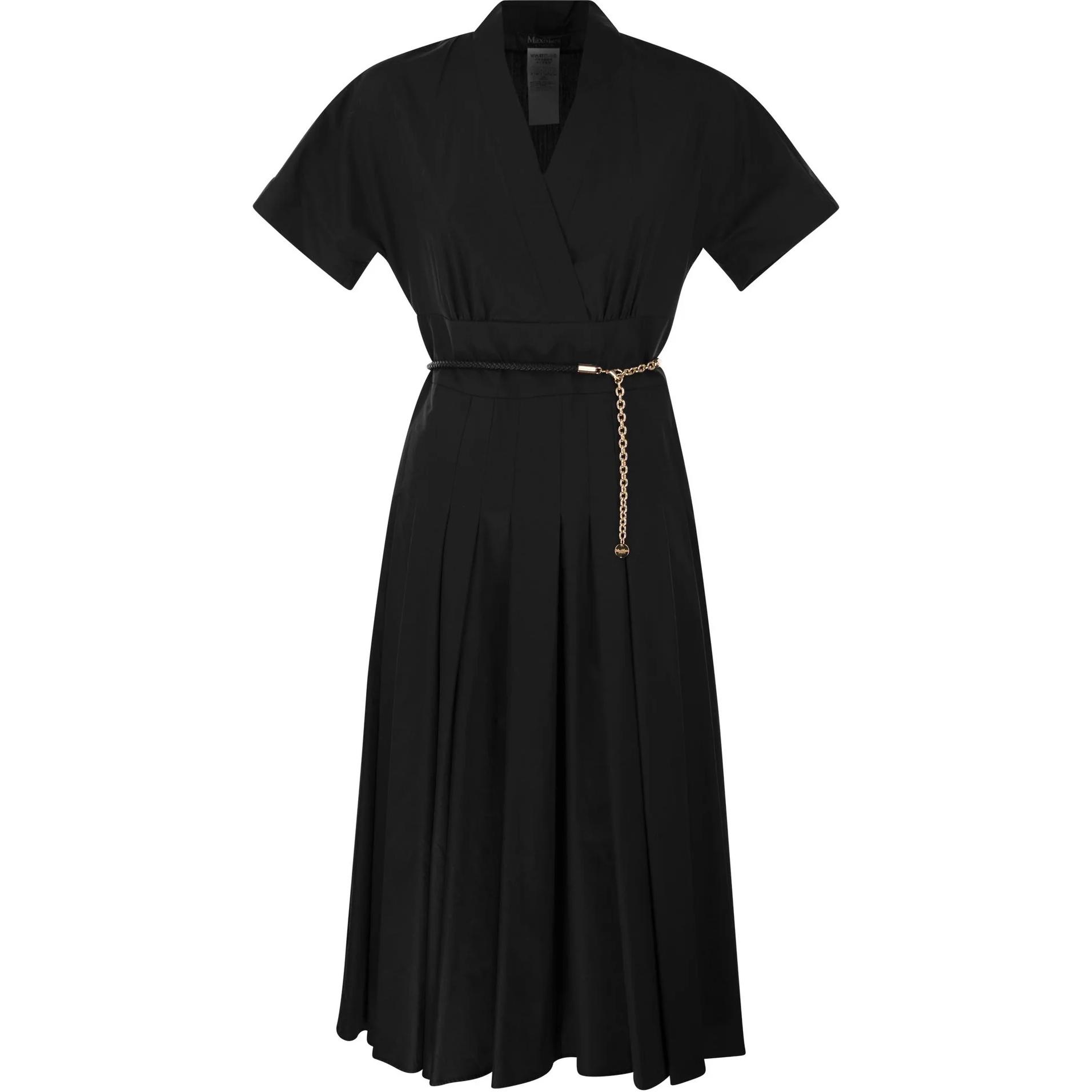 

Футболка с короткими рукавами женская черная MaxMara Studio