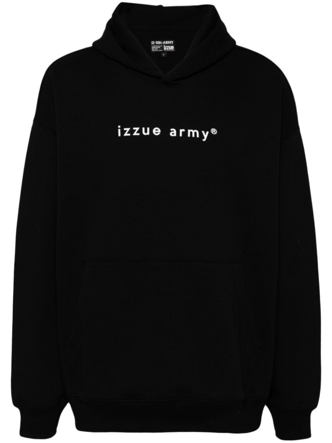 

Izzue худи с логотипом, черный