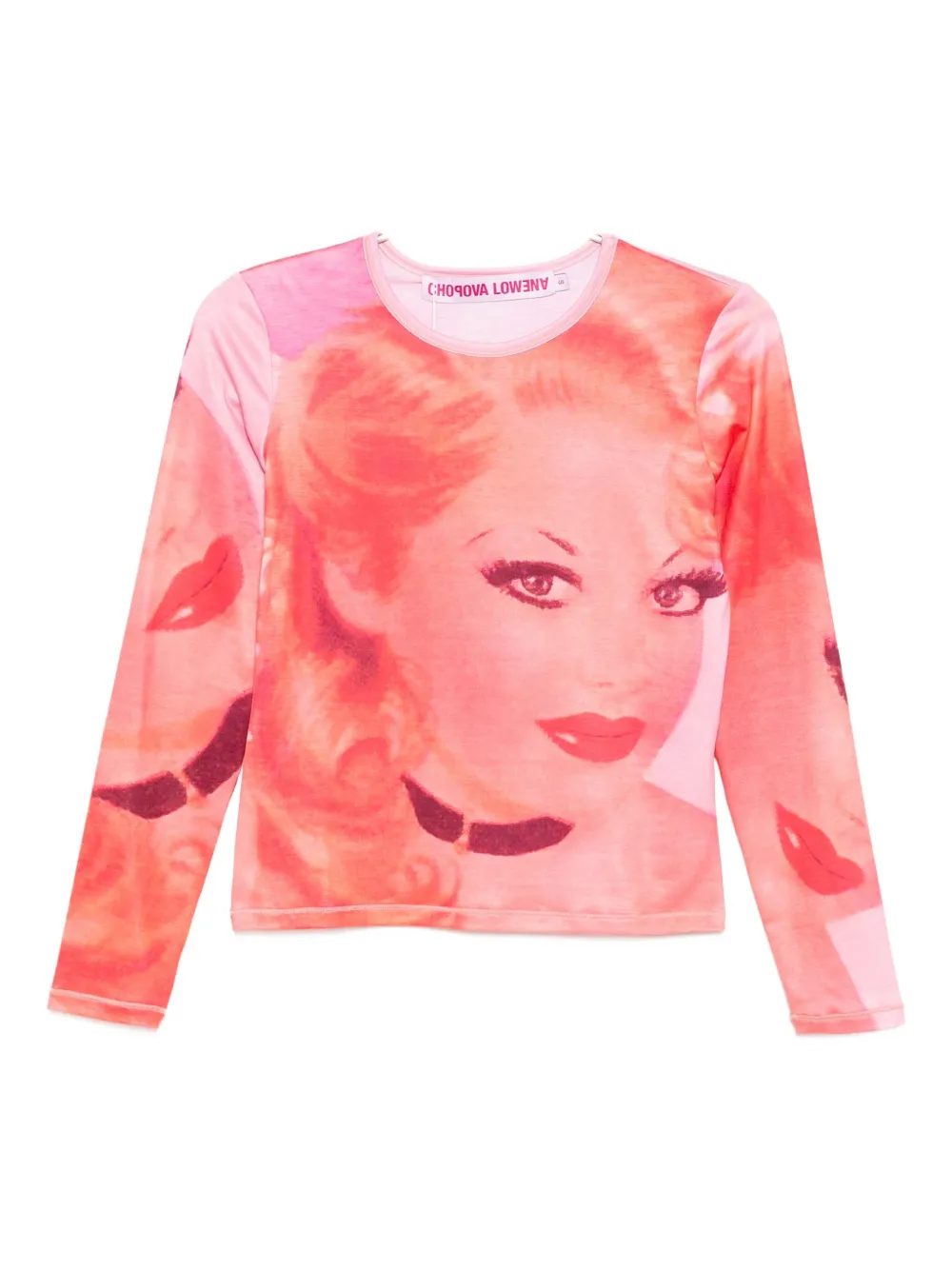 

Футболка Pinky Chopova Lowena, красный