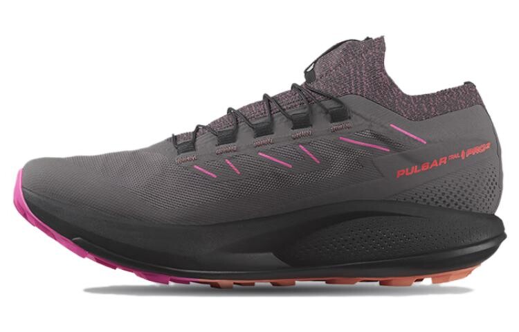 

Женские кроссовки Pulsar Trail Pro 2 «Plum Kitten Pink Glow» Salomon, черный