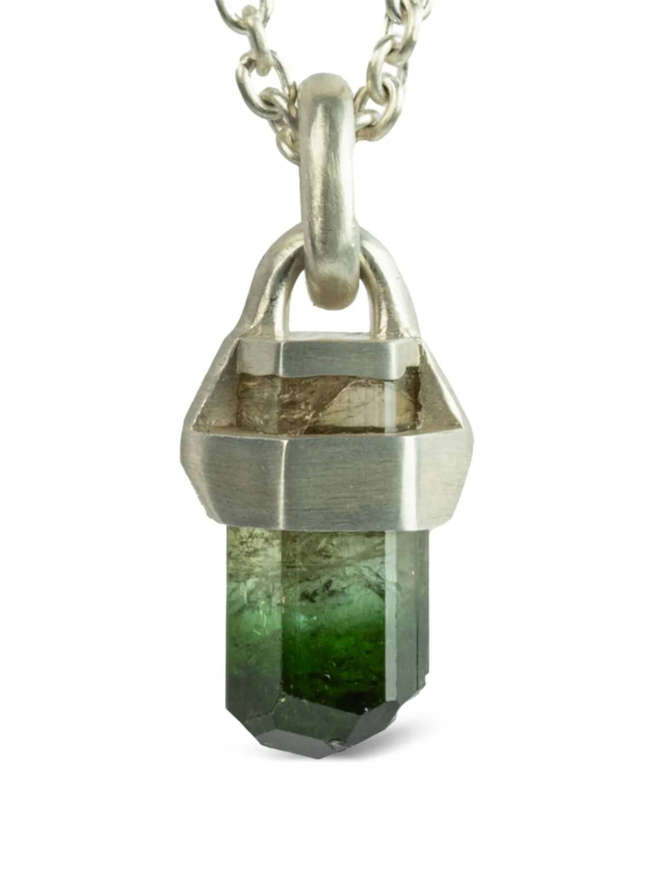

Parts of Four серебряное колье Talisman с эльбаитом, серебристый