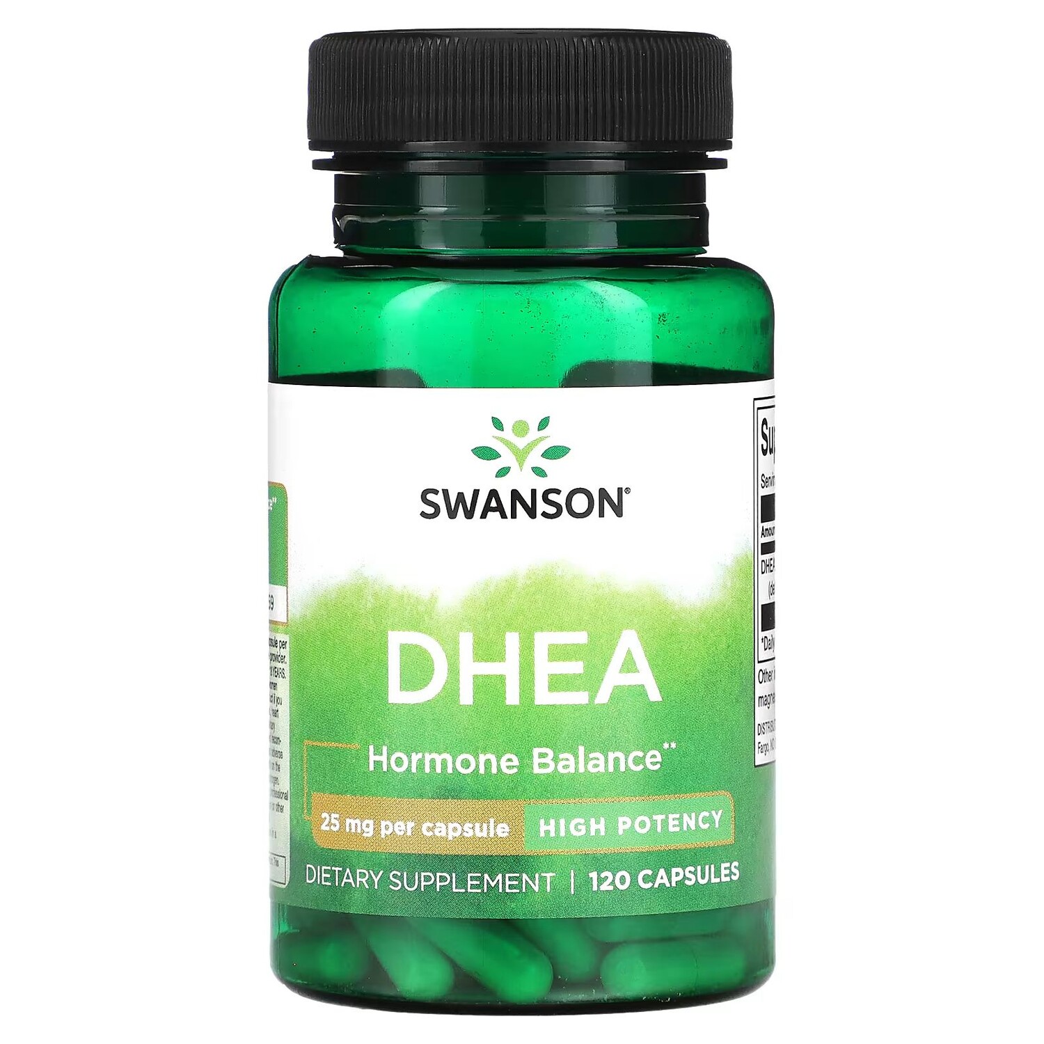 

DHEA, высокая эффективность, 25 мг, 120 капсул Swanson