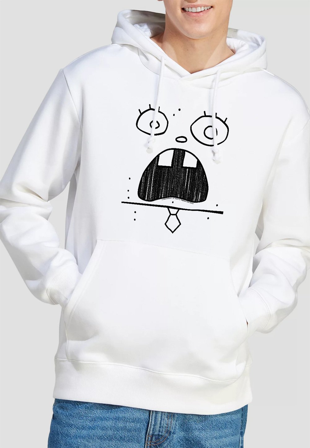 

Толстовка SPONGEBOB SQUAREPANTS DOOGLE FACE Cotton Soul, белый