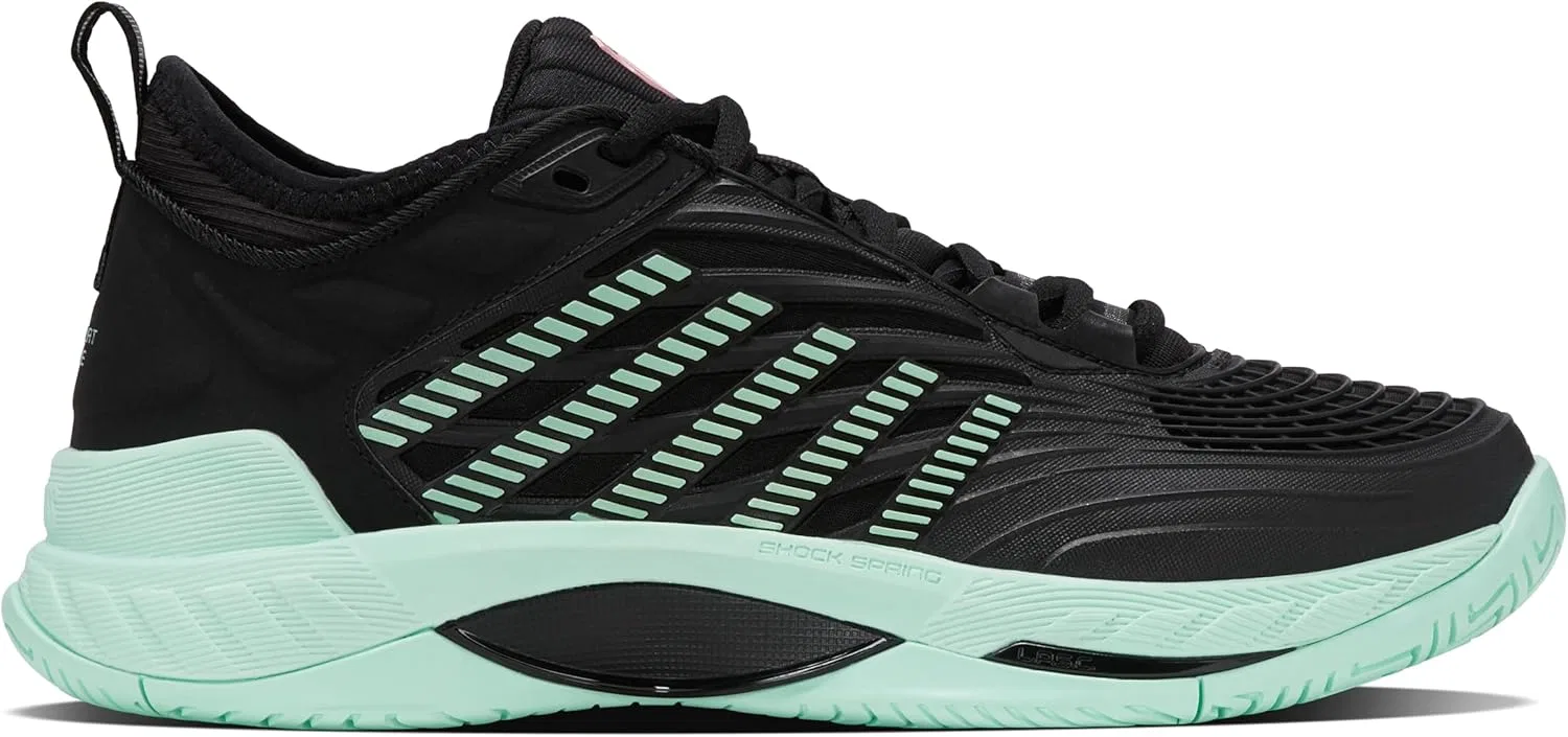 Теннисная обувь K-Swiss Hypercourt Supreme 2, Black/Neon Mint