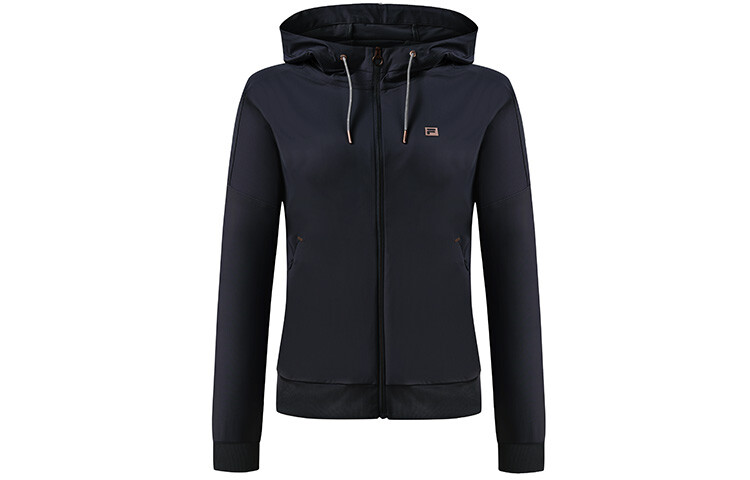 

Куртка спортивная женская королевского синего цвета Fila