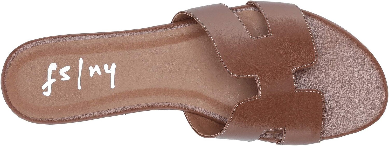 Сандалии на плоской подошве Alibi Sandal French Sole, цвет Cognac Leather — фото 2