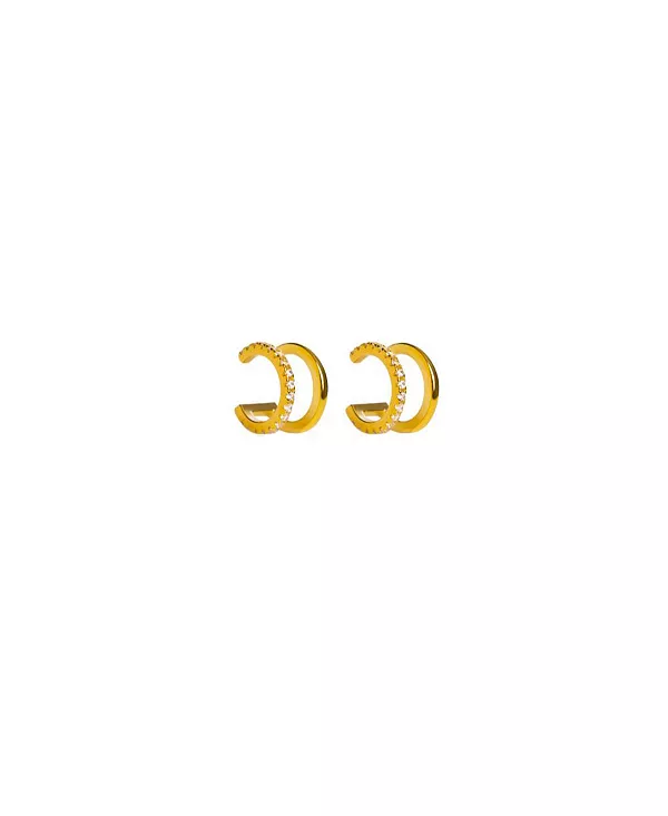 

Серьги-Манжеты Flow Tseatjewelry, gold