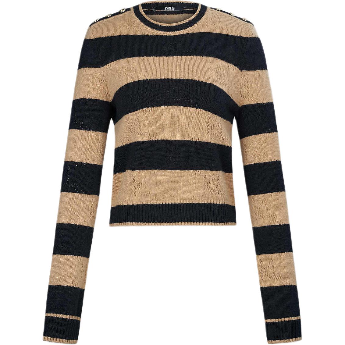 

Свитер KARL LAGERFELD FW24 женский KARL LAGERFELD / Karl Lagerfeld Jeans, черный