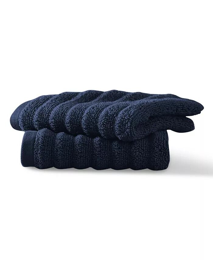 

Банные полотенца Mason из 100% хлопка с низкой круткой Blue Loom, синий