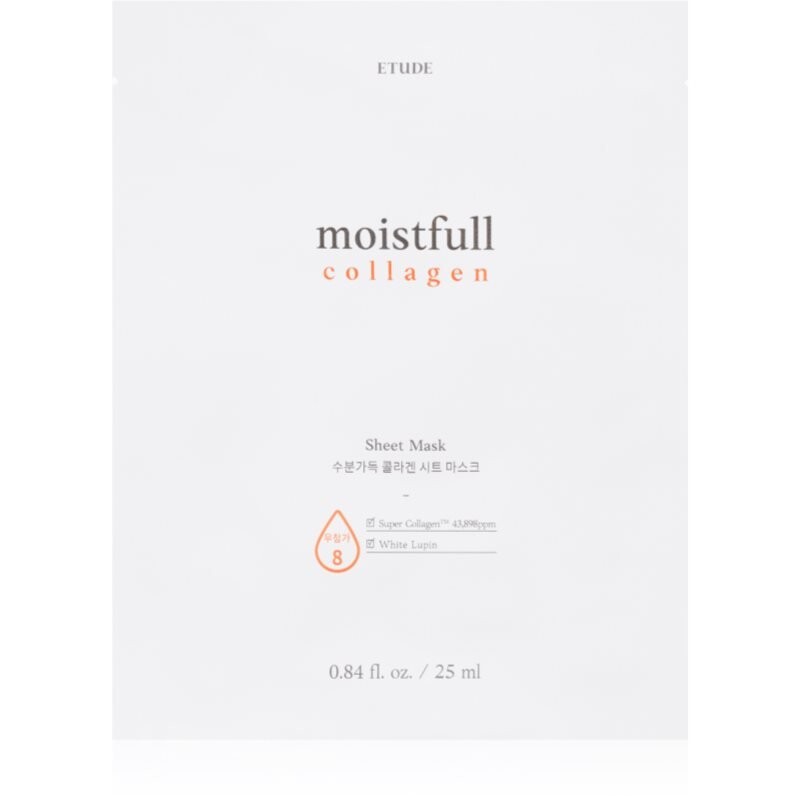 

ETUDE Moistfull Collagen увлажняющая тканевая маска с коллагеном 25 мл Inna Marka