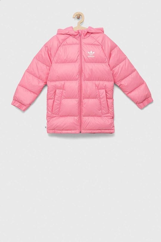 

Детский пуховик adidas Originals, розовый
