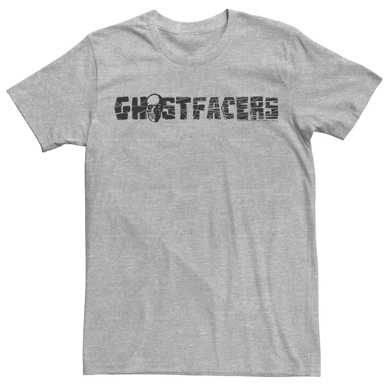 

Мужская футболка с логотипом и черепом Supernatural Ghostfacers Licensed Character
