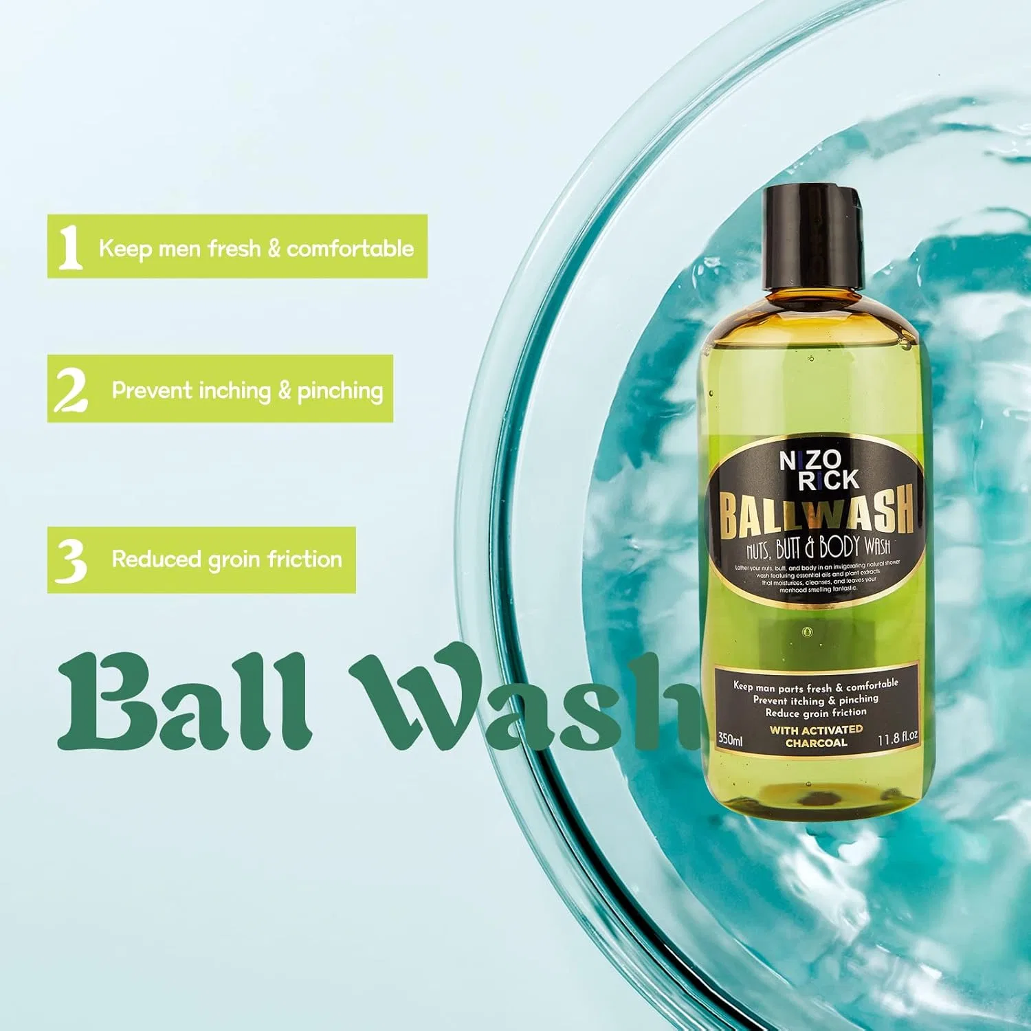 Набор для мужской интимной гигиены Ball Deodorant Men Immetee — фото 4