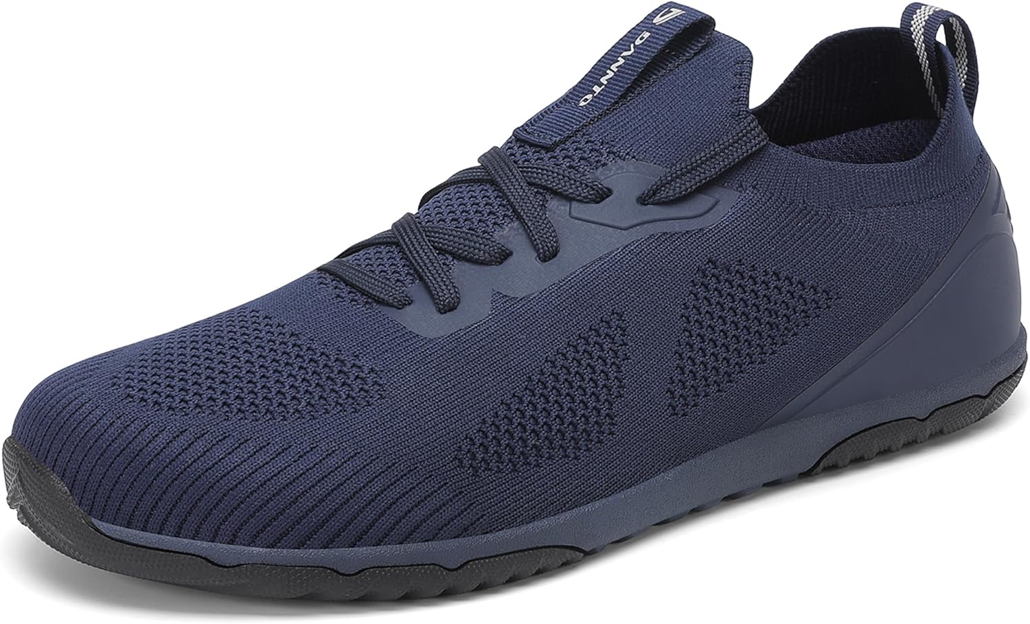 

Мужские кроссовки Dannto для ходьбы, минималистичные, с нулевым перепадом высоты подошвы и широким носком, идеально подходят для бега по пересеченной местности и занятий в спортзале, синий