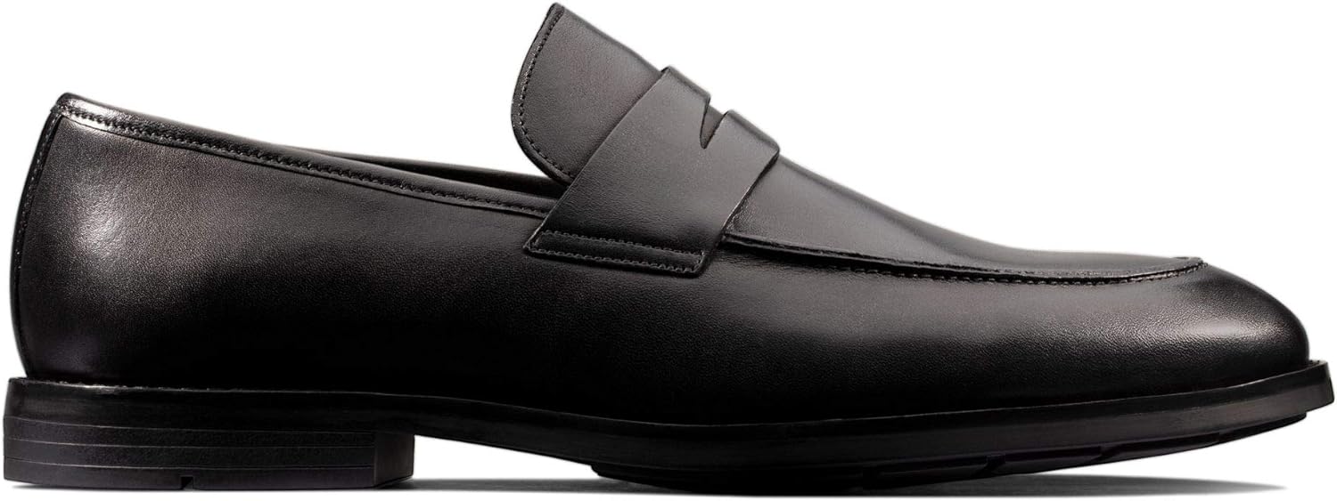Мужские лоферы Clarks, черный — фото 2