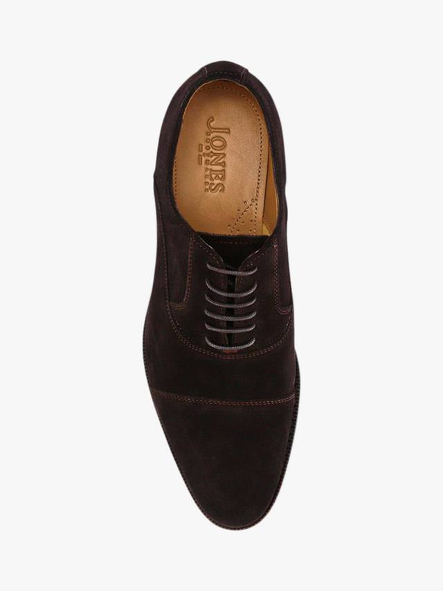 Мужские оксфорды из замши Matthew Jones Bootmaker, Brown — фото 4