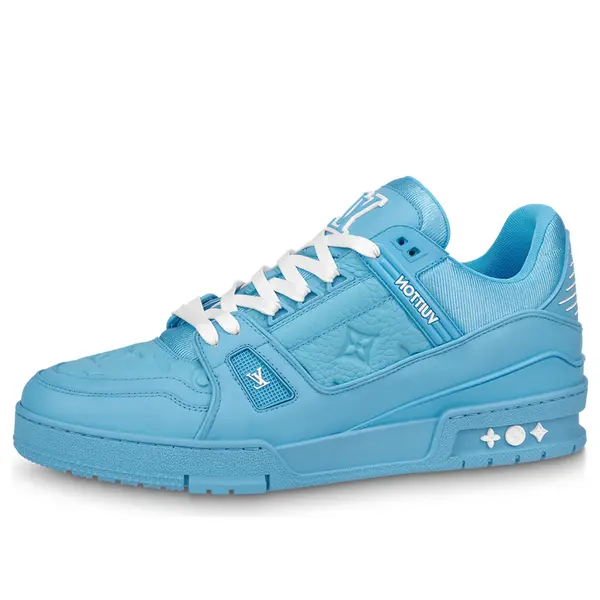 

Кроссовки trainer sneakers 'blue' Louis Vuitton, синий