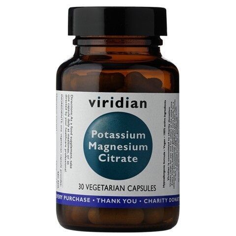 

Магний с калием в капсулах Viridian Potas i Magnez, 30 шт