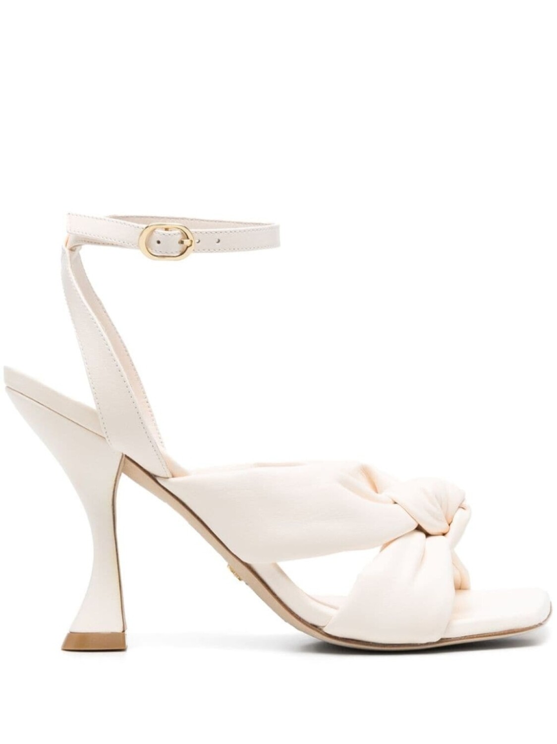 

Stuart Weitzman босоножки с перекрученной деталью, белый