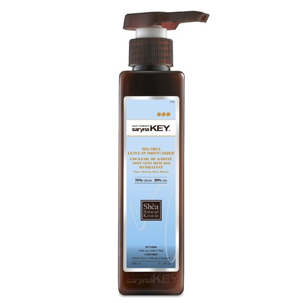 

Curl Control Mixed Shea 70-30 смягчители и протеины шелка Чистое африканское увлажняющее масло ши для мягких волн и свободных локонов 1 жидкая унция Saryna Key