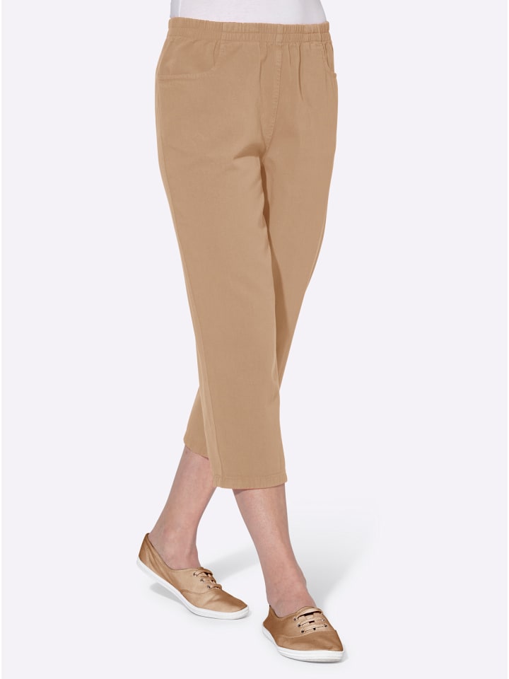 

WITT WEIDEN Шорты-капри бежевого цвета