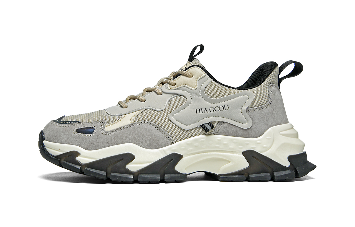 

Низкие массивные кроссовки мужские HLA, Gray