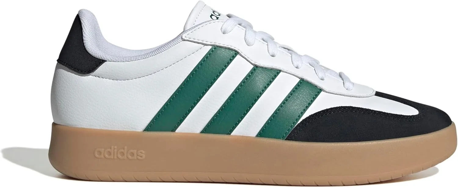 Мужские кроссовки Adidas BARREDA, белый/черный/зеленый — фото 2
